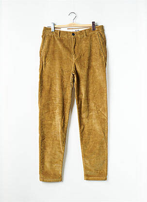 Pantalon slim marron SELECTED pour homme