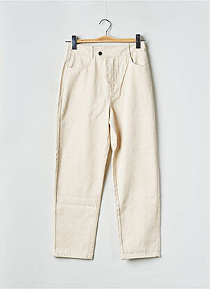 Jean coupe Mom beige THE NEW SOCIETY pour femme