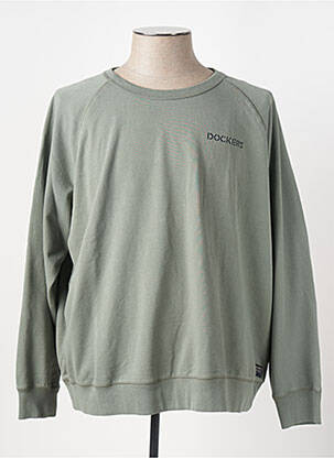 Sweat-shirt vert DOCKERS homme