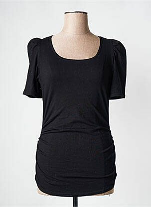 T-shirt / top maternité noir NEUVIÈME CIEL femme