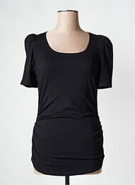 T-shirt / top maternité noir NEUVIÈME CIEL femme