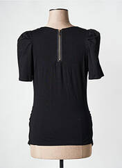 T-shirt / Top maternité noir NEUVIÈME CIEL pour femme seconde vue