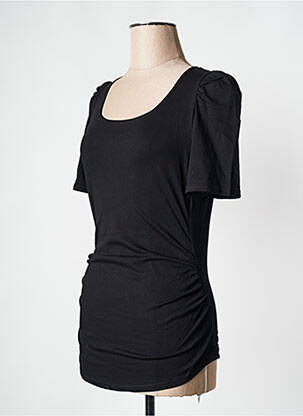 T-shirt / top maternité noir NEUVIÈME CIEL femme