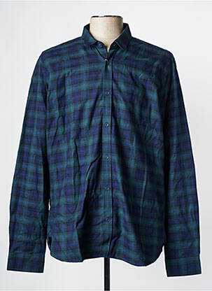 Chemise manches longues bleu ATELIER PRIVÉ homme
