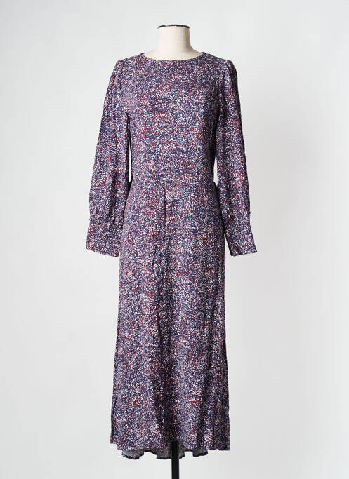 Robe longue bleu GRACE & MILA pour femme