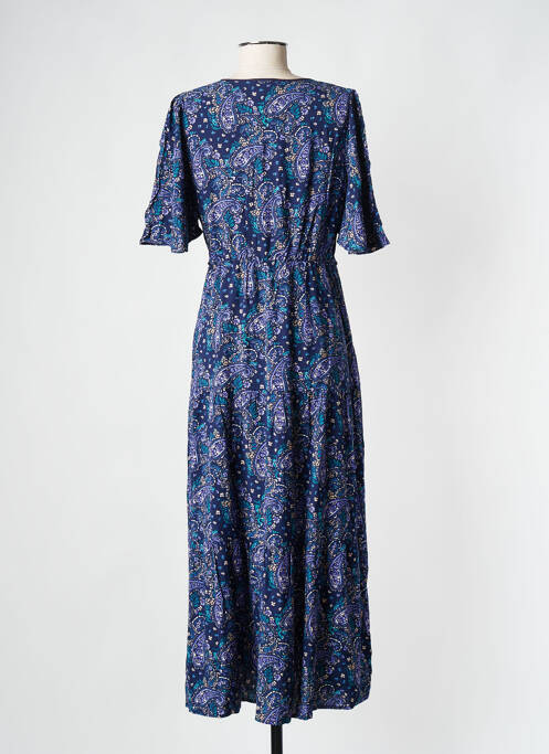 Robe longue bleu GRACE & MILA pour femme