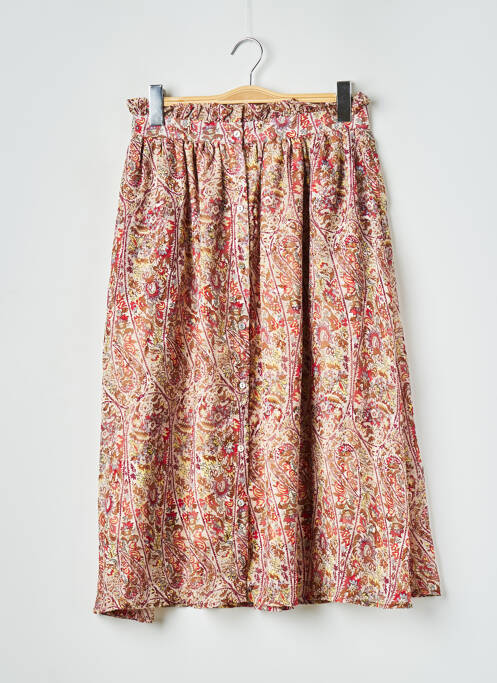 Jupe mi-longue beige MOLLY BRACKEN pour femme