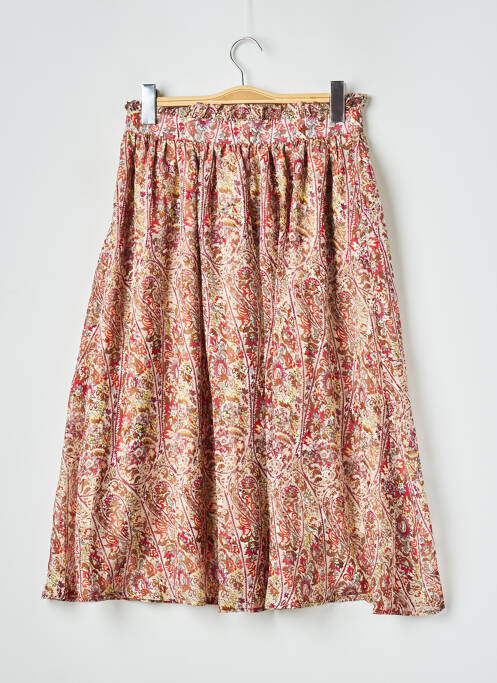 Jupe mi-longue beige MOLLY BRACKEN pour femme