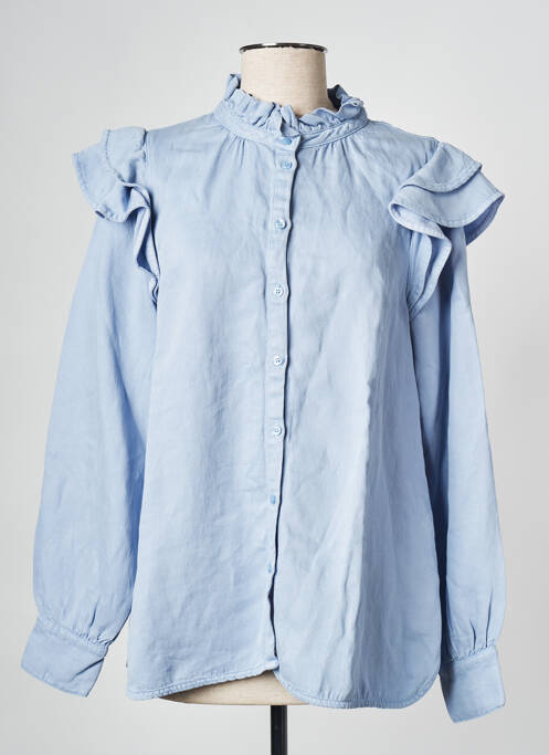 Chemisier bleu SECOND FEMALE pour femme