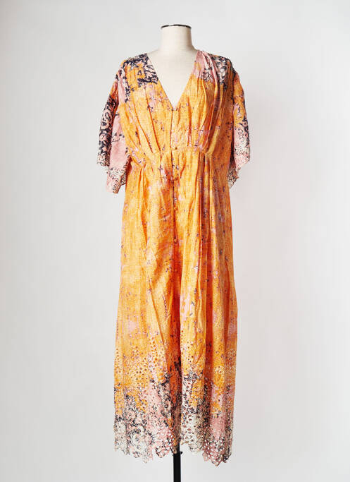 Robe mi-longue orange MES DEMOISELLES...PARIS pour femme