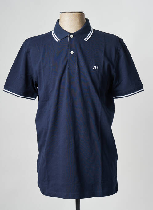 Polo bleu SELECTED pour homme