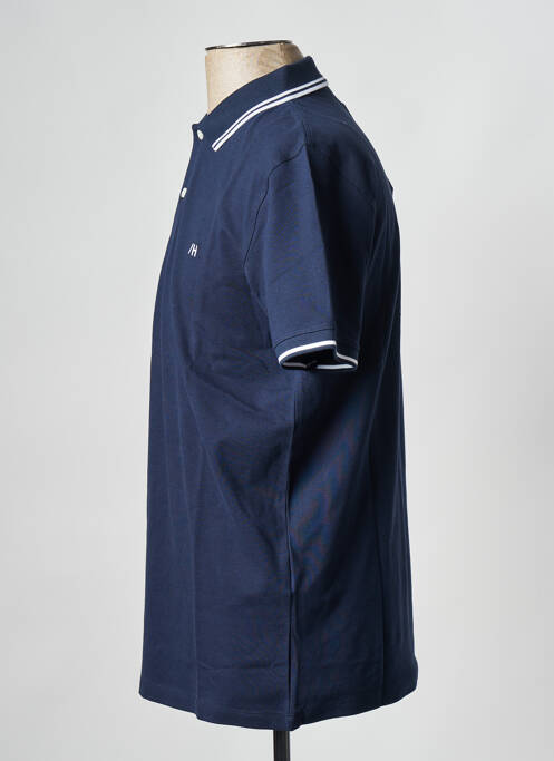 Polo bleu SELECTED pour homme