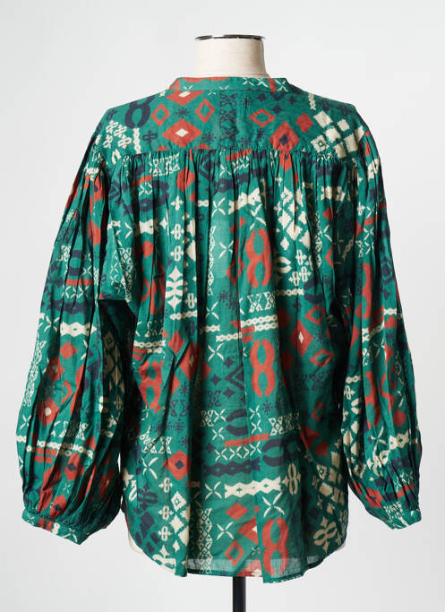 Top kaki V.DE.VINSTER pour femme