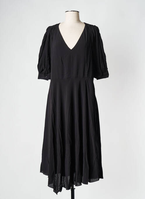 Robe mi-longue noir IRO pour femme