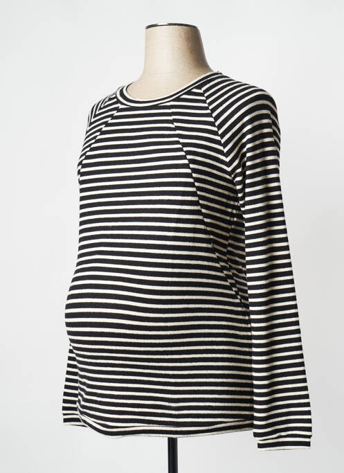 T-shirt / Top maternité noir NOPPIES pour femme