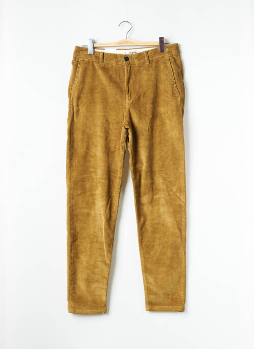 Pantalon slim marron SELECTED pour homme
