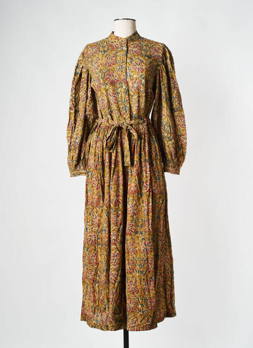 Robe longue vert V.DE.VINSTER pour femme