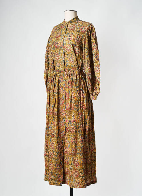 Robe longue vert V.DE.VINSTER pour femme