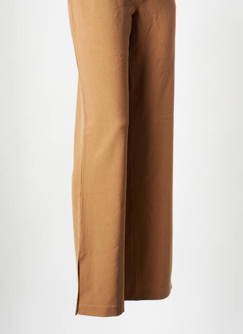 Pantalon large marron VILA pour femme