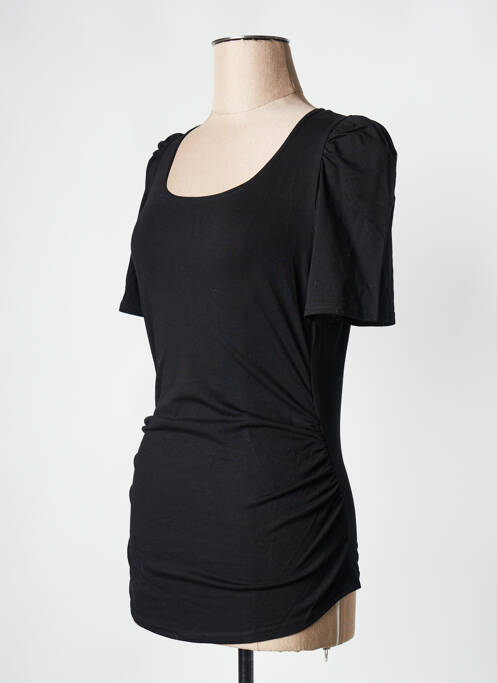 T-shirt / Top maternité noir NEUVIÈME CIEL pour femme