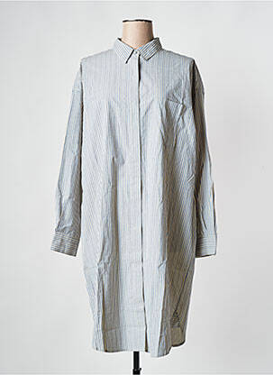 Robe courte bleu POMANDERE femme