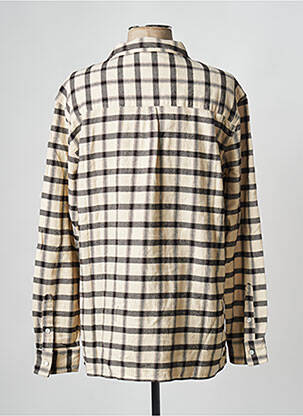 Chemise manches longues beige MAISON LABICHE homme