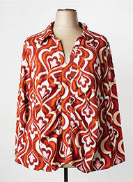 Top orange EVOKED VILA femme