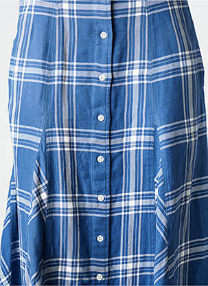 Jupe mi-longue bleu RALPH LAUREN femme