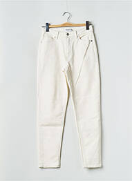 Jeans coupe droite beige MSCH COPENHAGEN femme