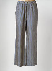 Pantalon large bleu SAK'S pour femme seconde vue