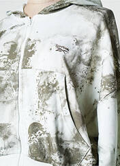 Sweat-shirt blanc REEBOK pour femme seconde vue