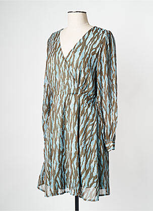 Robe courte marron VILA femme