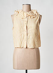 Top jaune SESSUN pour femme seconde vue