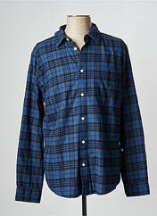 Chemise manches longues bleu MINIMUM pour homme seconde vue