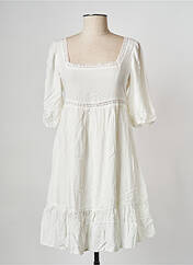 Robe courte blanc MOLLY BRACKEN pour femme seconde vue