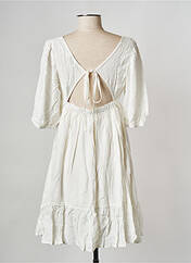 Robe courte blanc MOLLY BRACKEN pour femme seconde vue