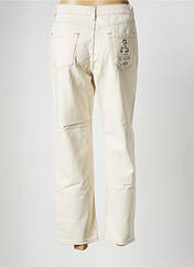 Jeans coupe droite beige TWINSET pour femme seconde vue