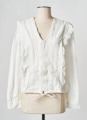 Top blanc OBJECT pour femme seconde vue