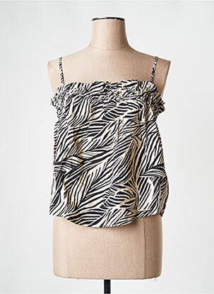 Top beige VILA pour femme