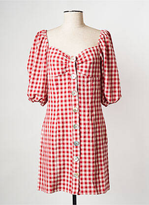 Robe courte rouge PARISIENNE ET ALORS femme