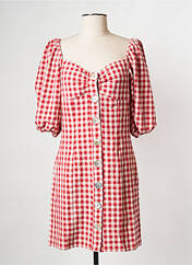 Robe courte rouge PARISIENNE ET ALORS pour femme seconde vue