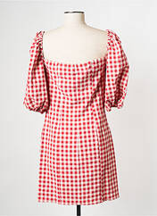 Robe courte rouge PARISIENNE ET ALORS pour femme seconde vue