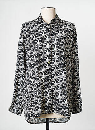 Chemisier noir RECC pour femme