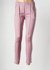 Jogging rose ADIDAS pour femme seconde vue