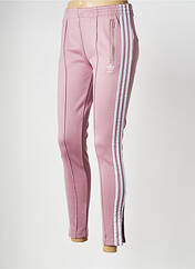 Jogging rose ADIDAS pour femme seconde vue