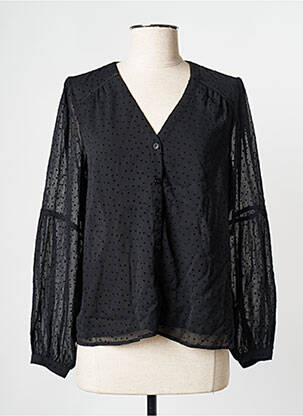 Chemisier noir GRACE & MILA femme