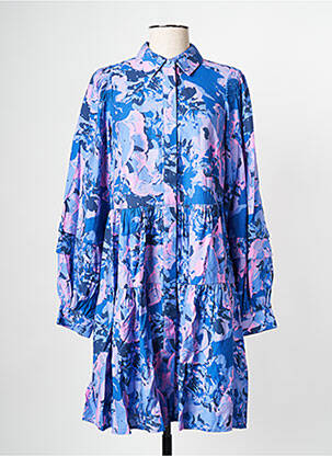 Robe mi-longue bleu Y.A.S femme