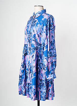 Robe mi-longue bleu Y.A.S femme