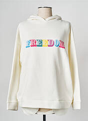 Sweat-shirt beige PARISIENNE ET ALORS pour femme seconde vue