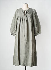 Robe mi-longue vert SECOND FEMALE pour femme seconde vue